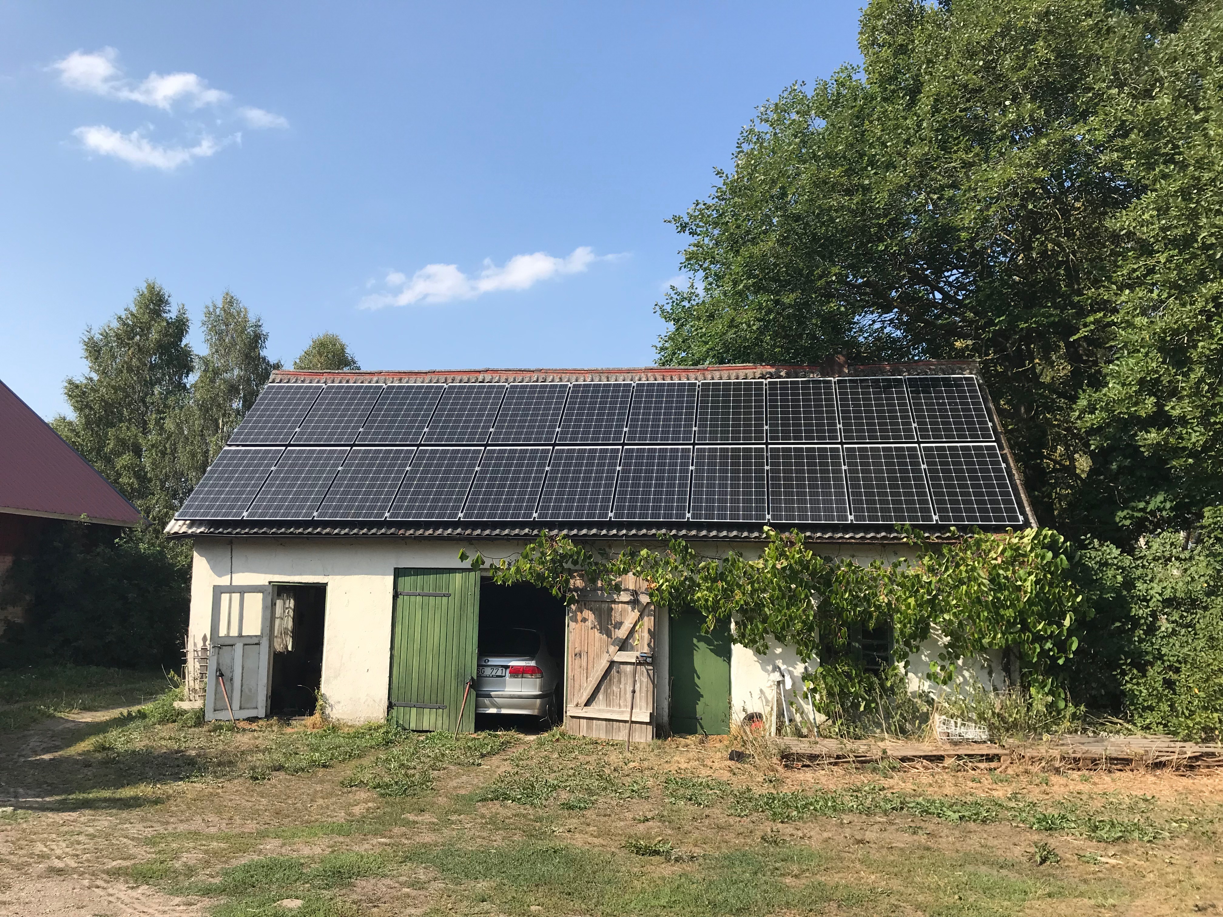 Solceller